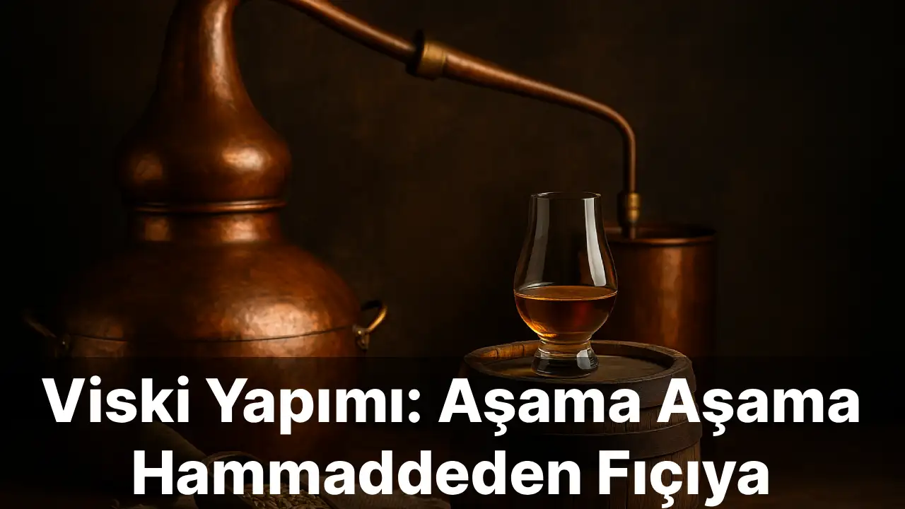 Viski Yapımı: Aşama Aşama Hammaddeden Fıçıya 1 Viski Yapımı: Aşama Aşama Hammaddeden Fıçıya