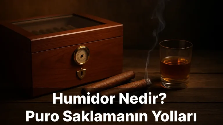 Humidor Nedir? Puro Saklamanın Yolları