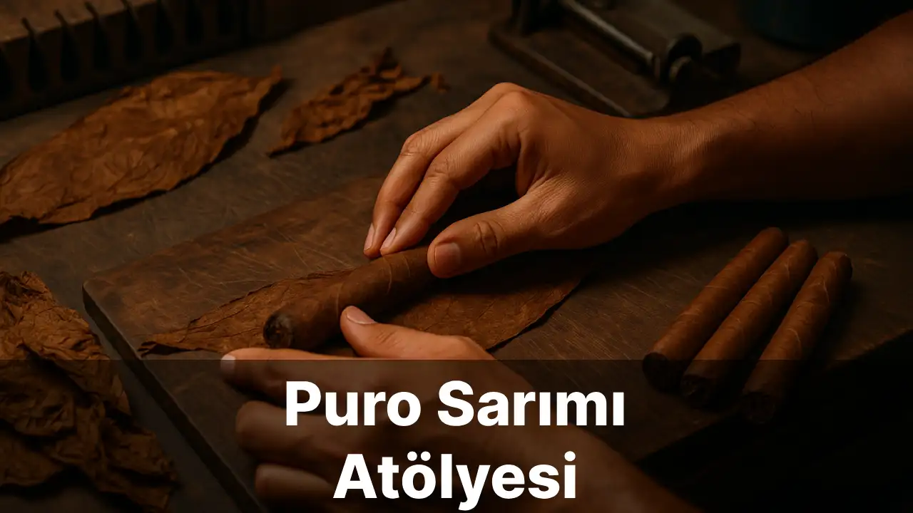 Puro Sarımı Atölyesi 1 Puro Sarımı Atölyesi
