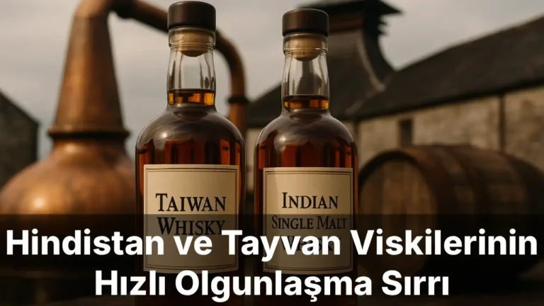Hindistan ve Tayvan Viskilerinin Hızlı Olgunlaşma Sırrı