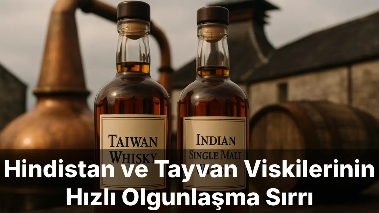 Hindistan ve Tayvan Viskilerinin Hızlı Olgunlaşma Sırrı 1 Hindistan ve Tayvan Viskilerinin Hızlı Olgunlaşma Sırrı