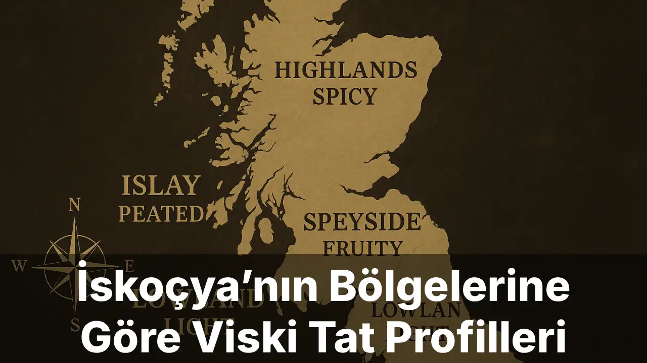 İskoçya’nın Bölgelerine Göre Viski Tat Profilleri 1 İskoçya’nın Bölgelerine Göre Viski Tat Profilleri