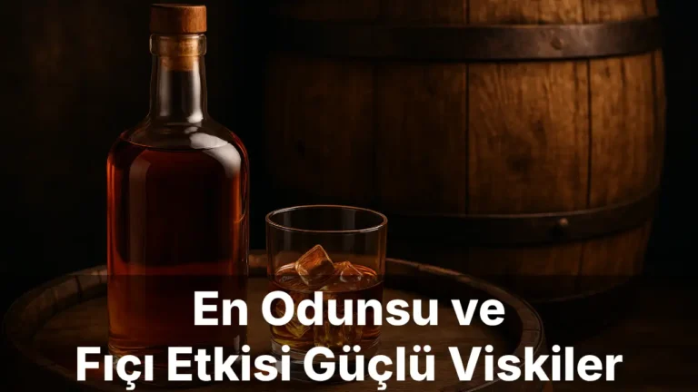 En Odunsu ve Fıçı Etkisi Güçlü Viskiler