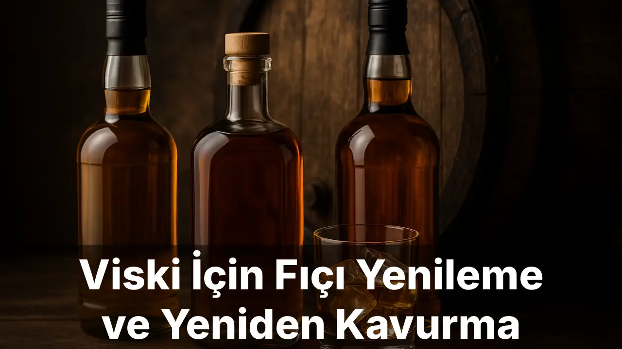 Viski İçin Fıçı Yenileme ve Yeniden Kavurma 1 Viski İçin Fıçı Yenileme ve Yeniden Kavurma
