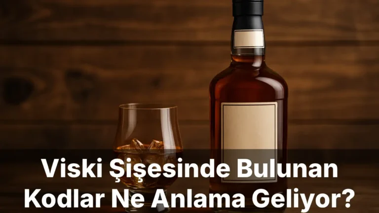 Viski Şişesinde Bulunan Kodlar