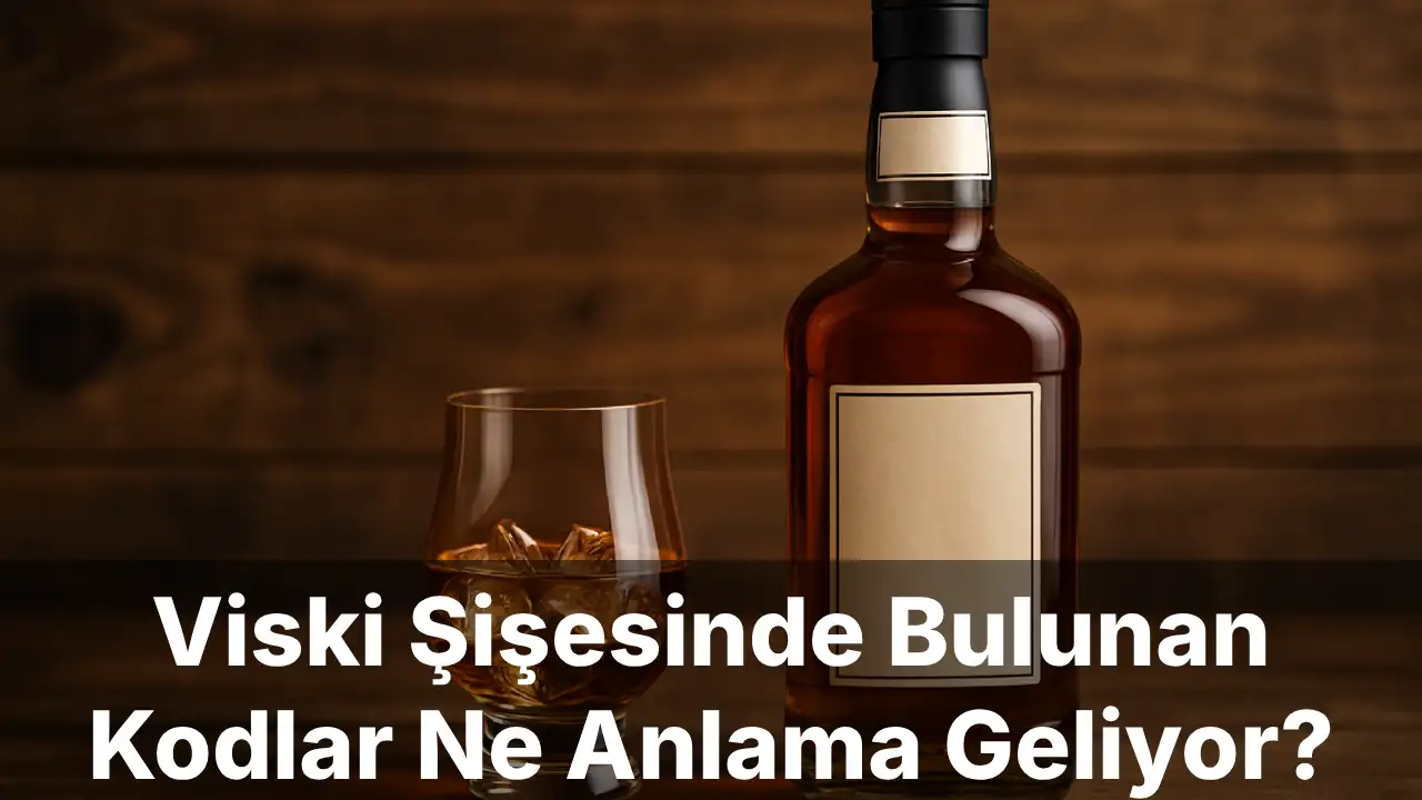 Viski Şişesinde Bulunan Kodlar Ne Anlama Geliyor? 1 Viski Şişesinde Bulunan Kodlar
