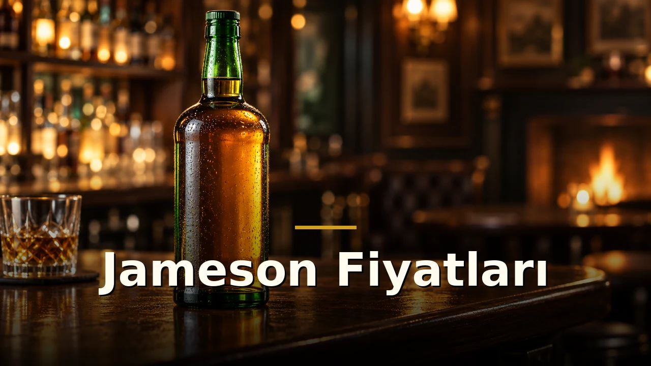 Jameson Fiyatları 2026: 35'lik, 70'lik ve 100'lük 1 jameson viski fiyatlari